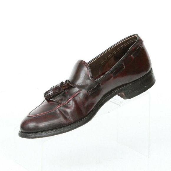 Vintage Johnston Murphy Apron Toe Tassel Loafers